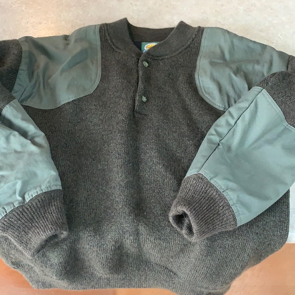 Cabelas wool wind proof pullover